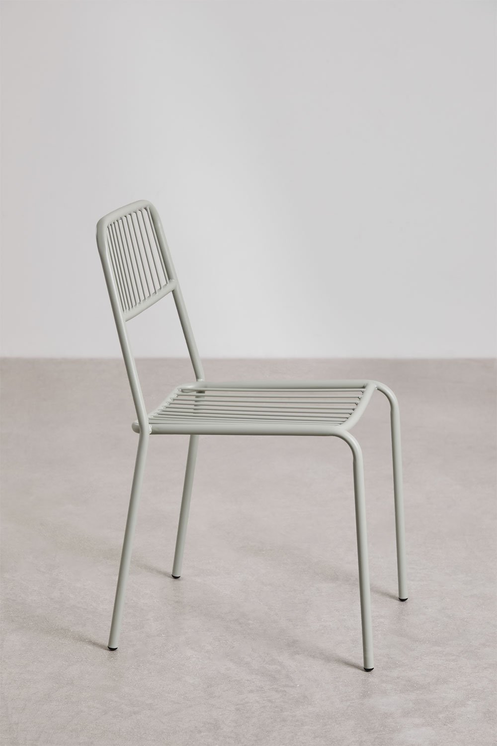 Pack de 2 chaises de salle à manger empilables Elton, image de la galerie 2