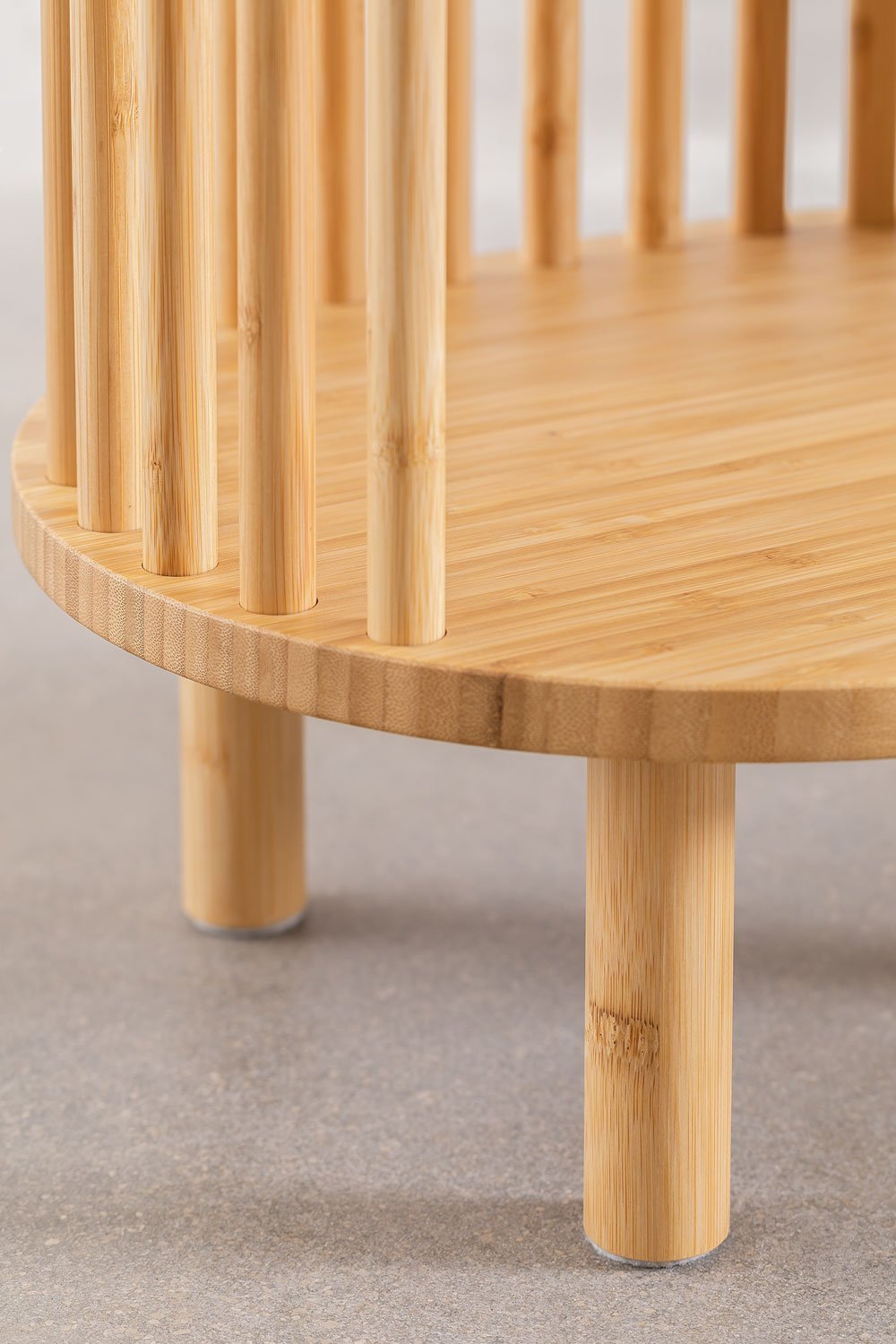 Pack de 2 tables de nuit en bambou Connery      , image de la galerie 6