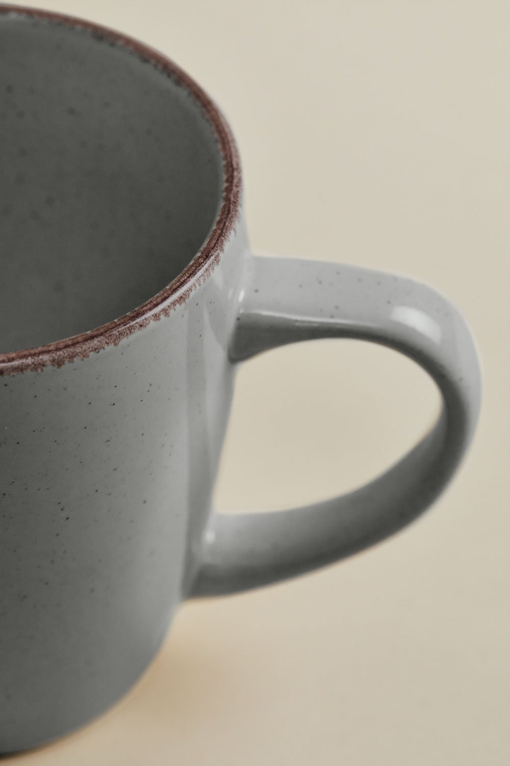 Pack de 2 tasses à café 34 cl en grès Ronilena, image de la galerie 5