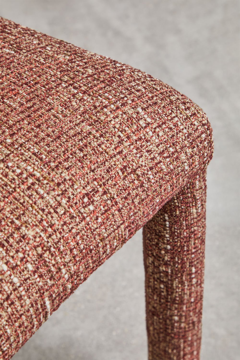 Pack de 4 chaises de salle à manger en tissu Riga, image de la galerie 6