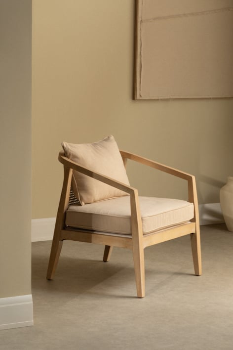 Fauteuil en bois Kairos