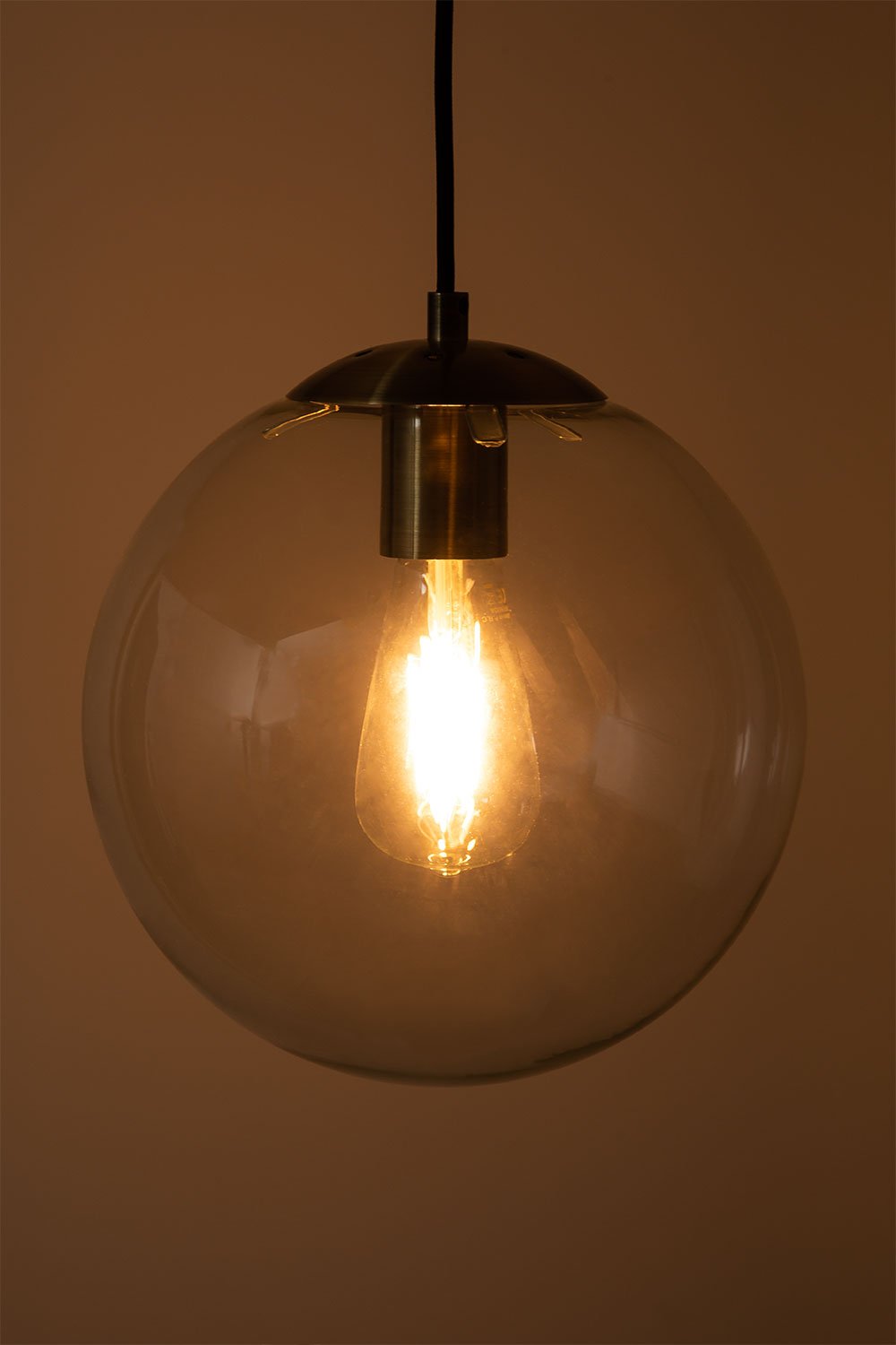 Suspension en métal avec boule en cristal Boyi, image de la galerie 4