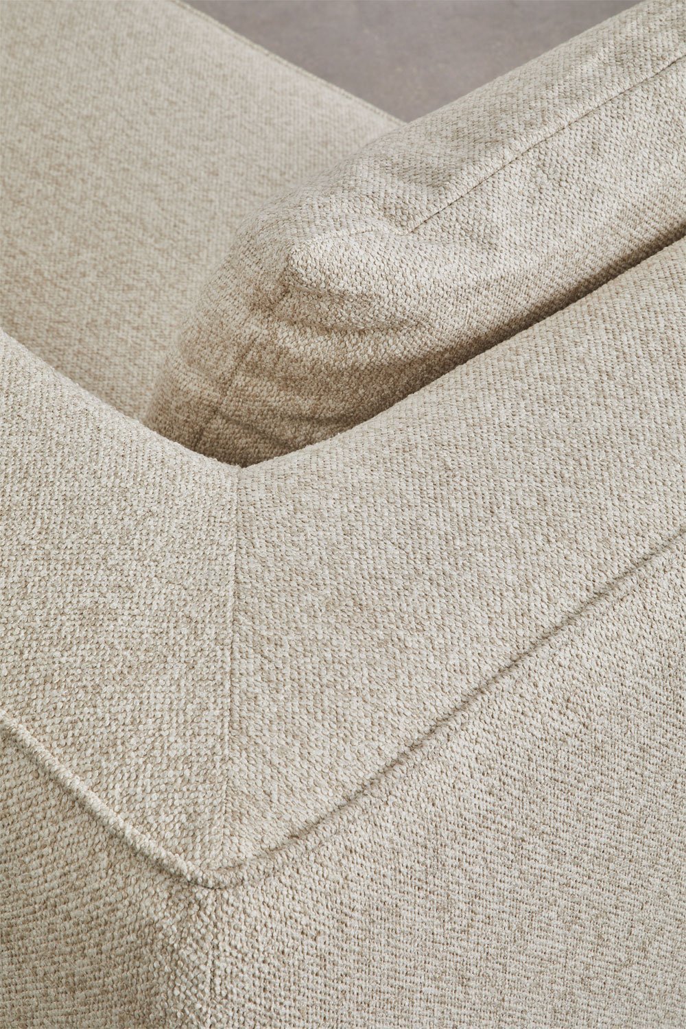 Module chaise longue droit pour canapé modulaire tapissé Cardea, image de la galerie 6