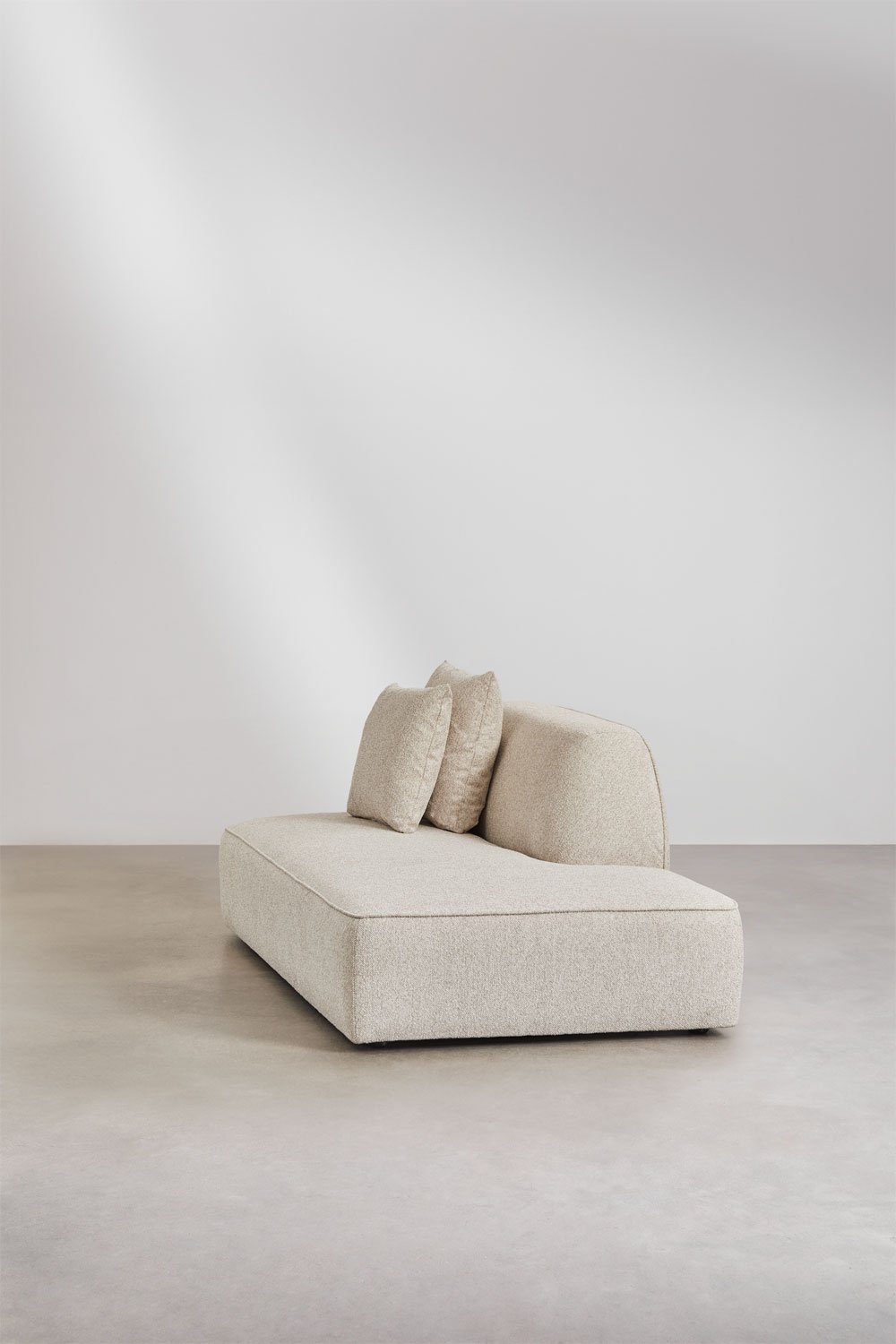 Canapé droit pour canapé modulable rembourré Cardea, image de la galerie 4