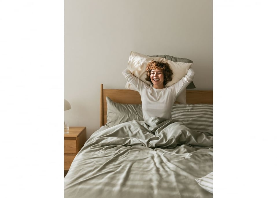 Housse de couette en satin 300 fils Sampras