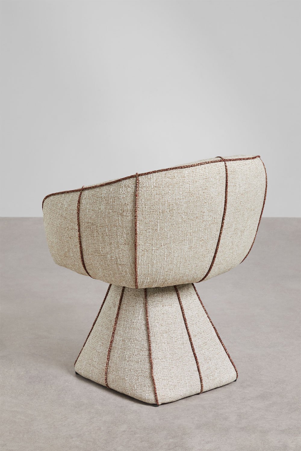 Fauteuil pivotant rembourré Tallin, image de la galerie 6