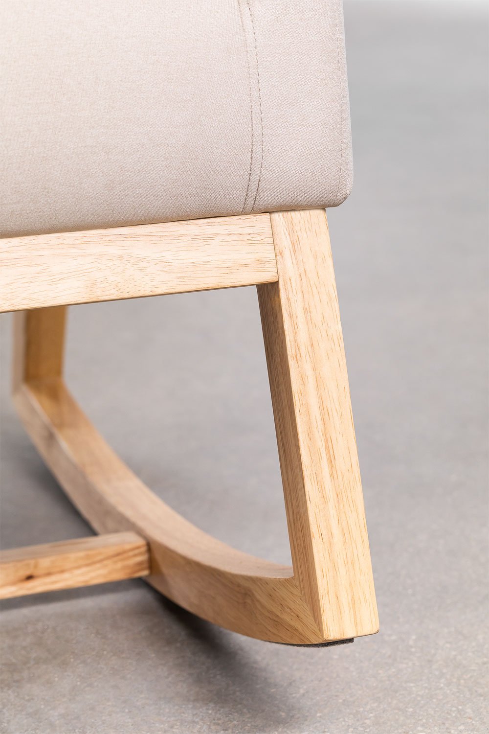 Pack de 2 fauteuils à bascule rembourrés Abigray, image de la galerie 6