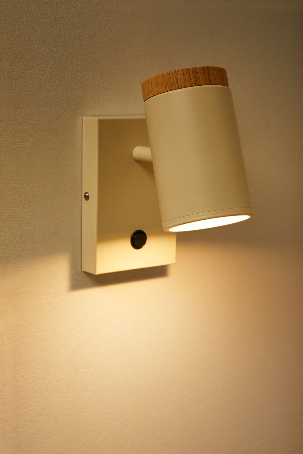 Applique mural orientable en fer Amaranto, image de la galerie 3