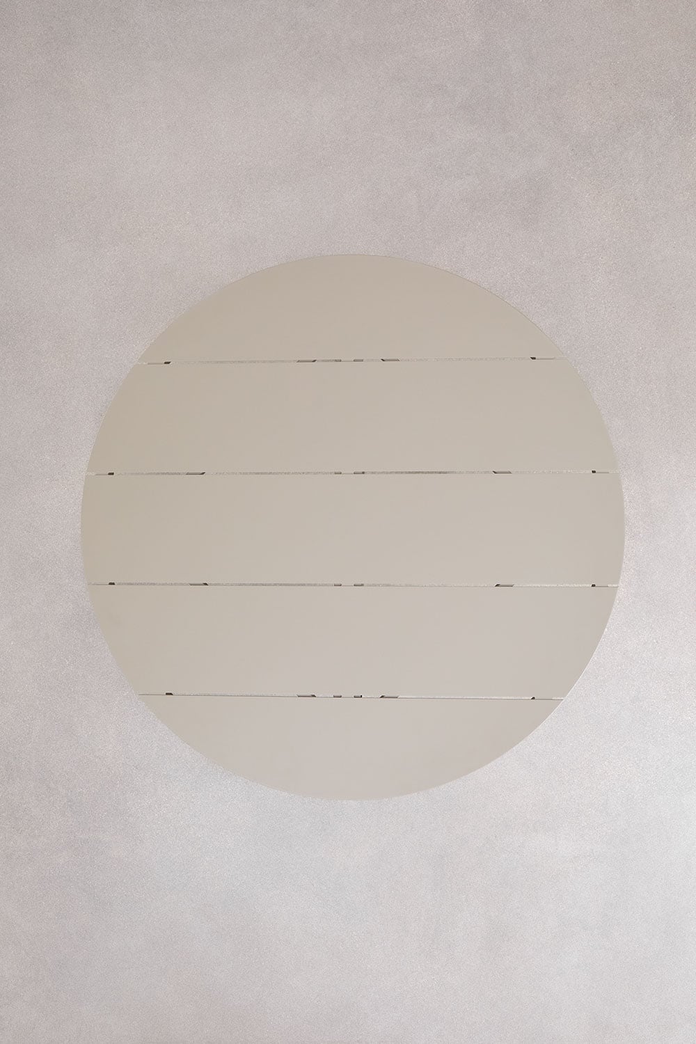 Table de salle à manger ronde en aluminium Valerie, image de la galerie 6