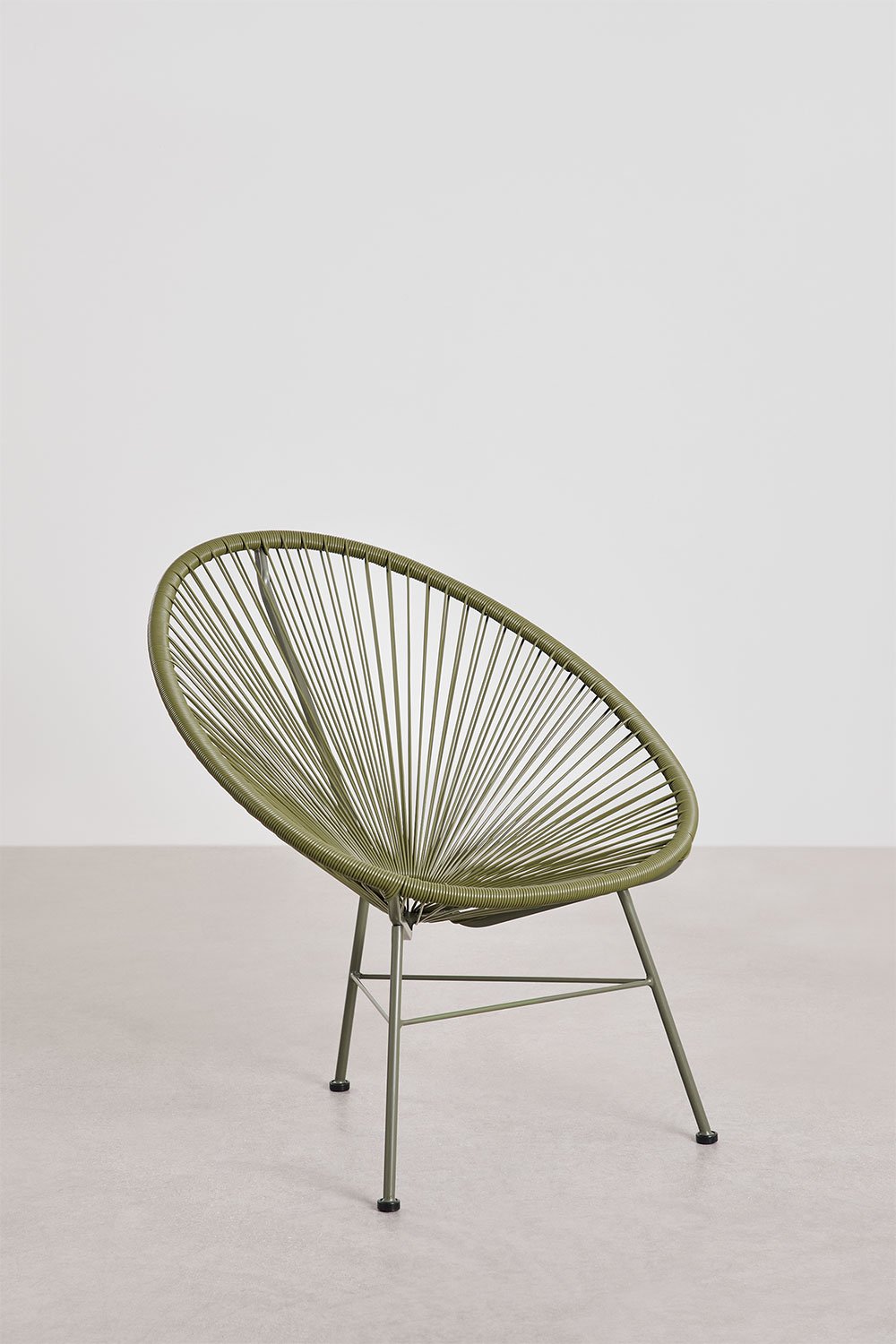 Fauteuil de jardin en fer et osier synthétique Nouveau Acapulco, image de la galerie 1