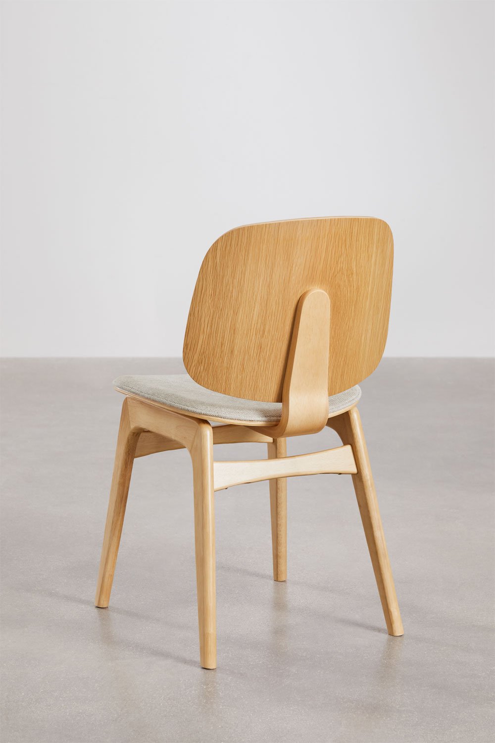 Chaise de salle à manger en bois Canada, image de la galerie 6