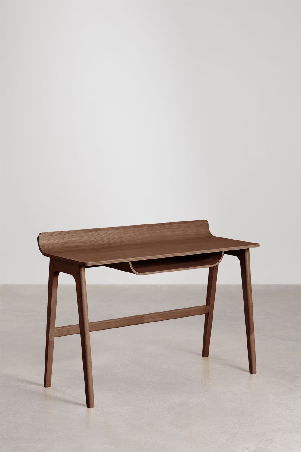 Bureau en bois Colman 120x50 cm, image de la galerie 1