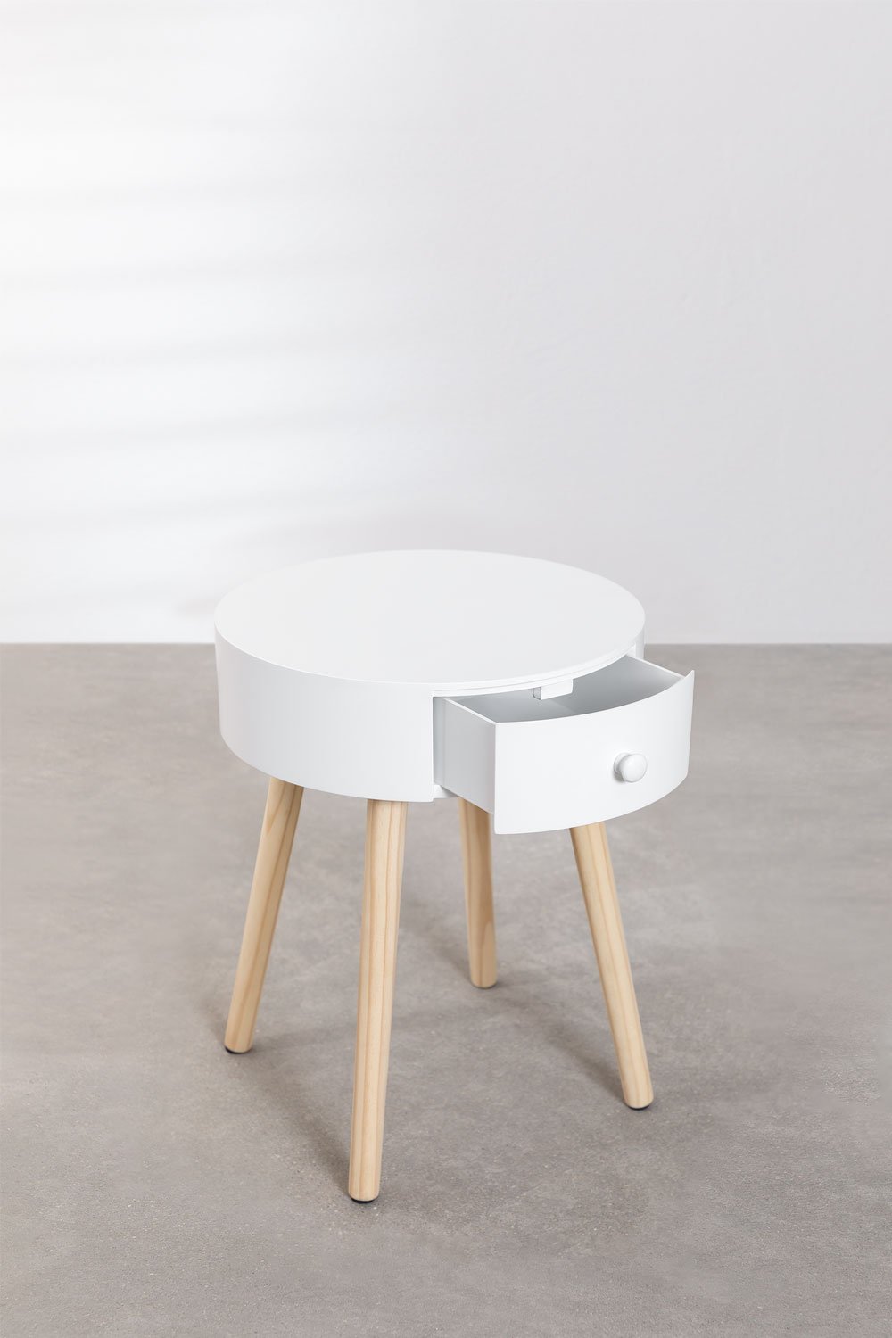 Lot de 2 tables de chevet en bois Lamba, image de la galerie 4