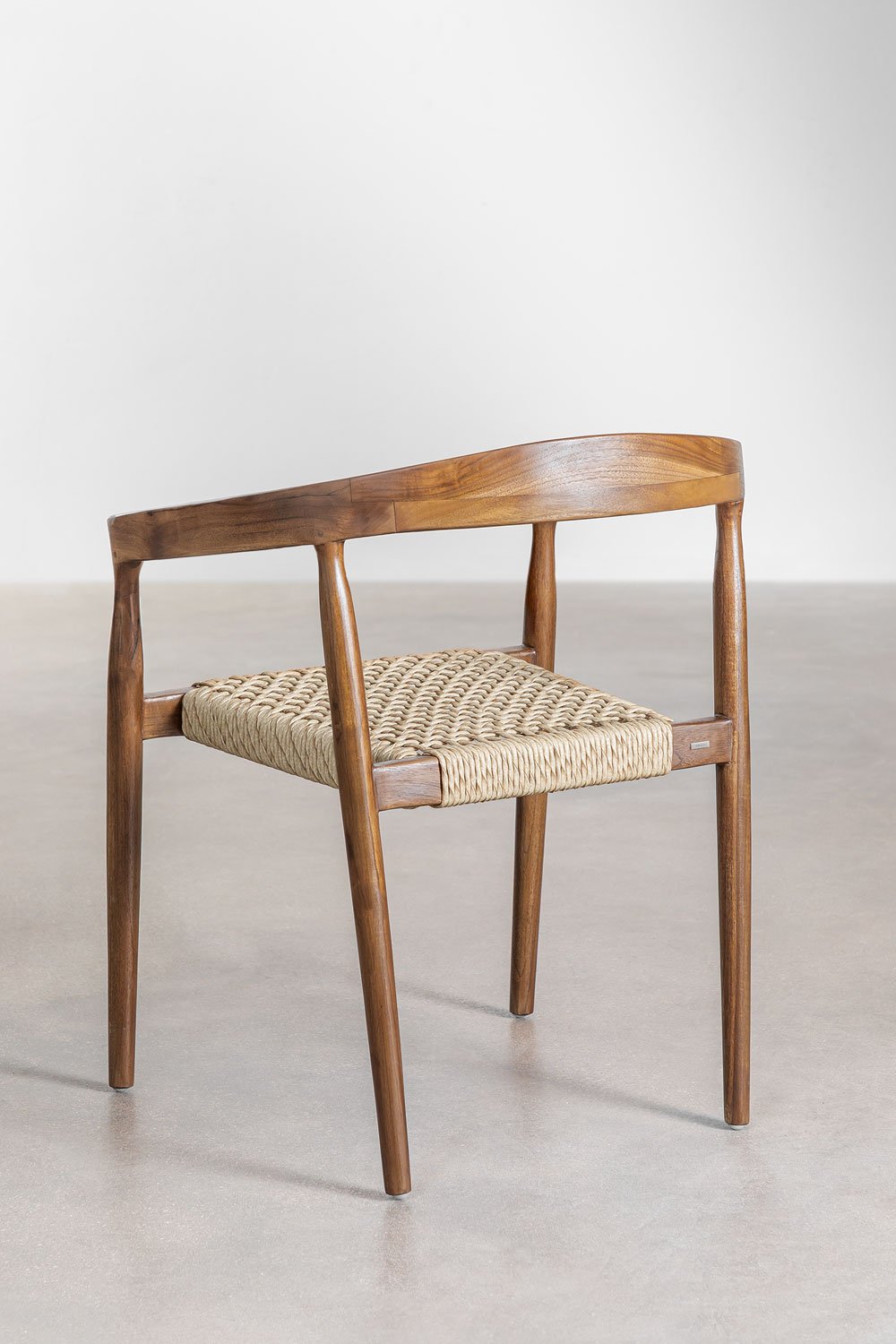 Chaise de jardin en bois de teck Visby  , image de la galerie 4