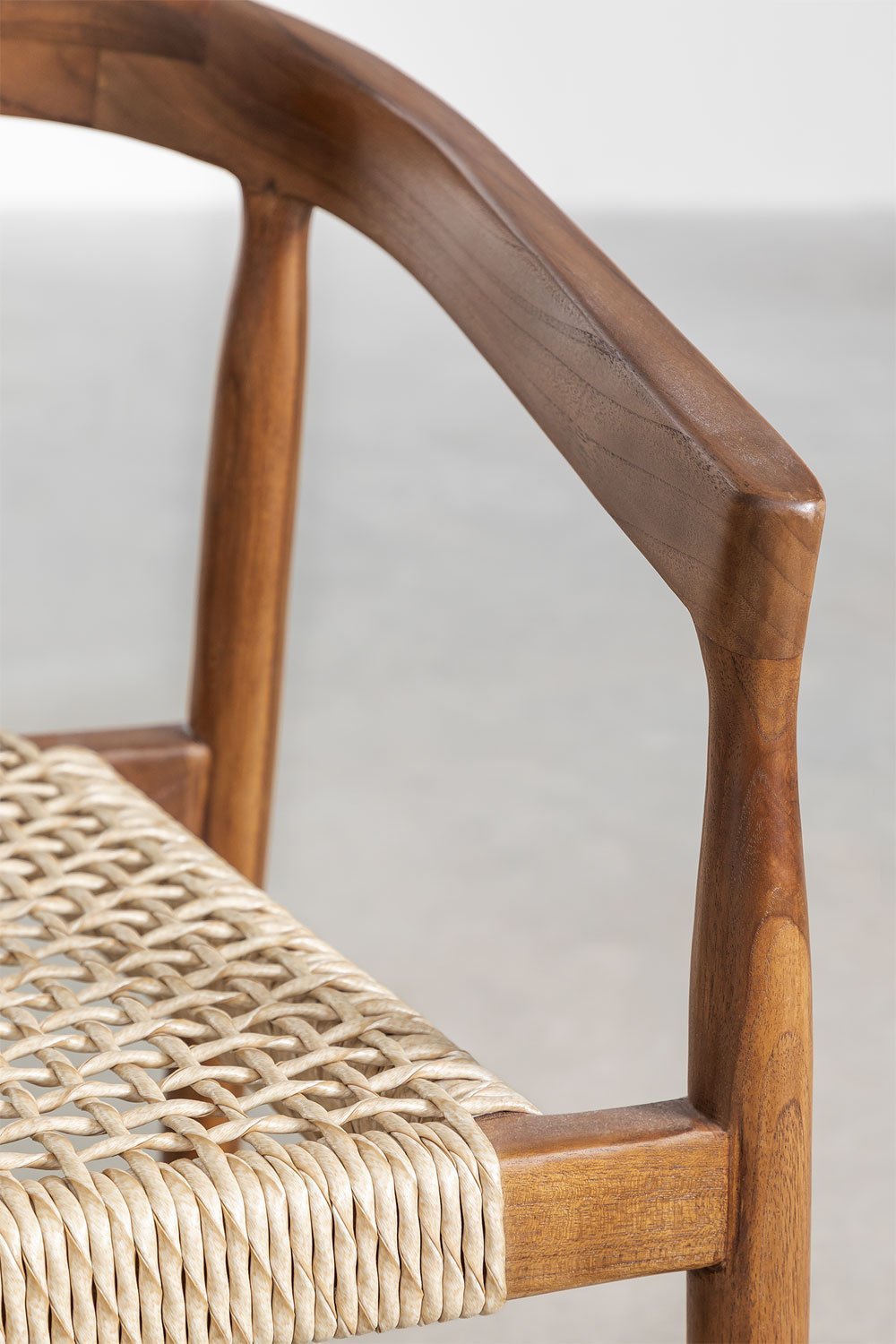 Chaise de jardin en bois de teck Visby  , image de la galerie 5