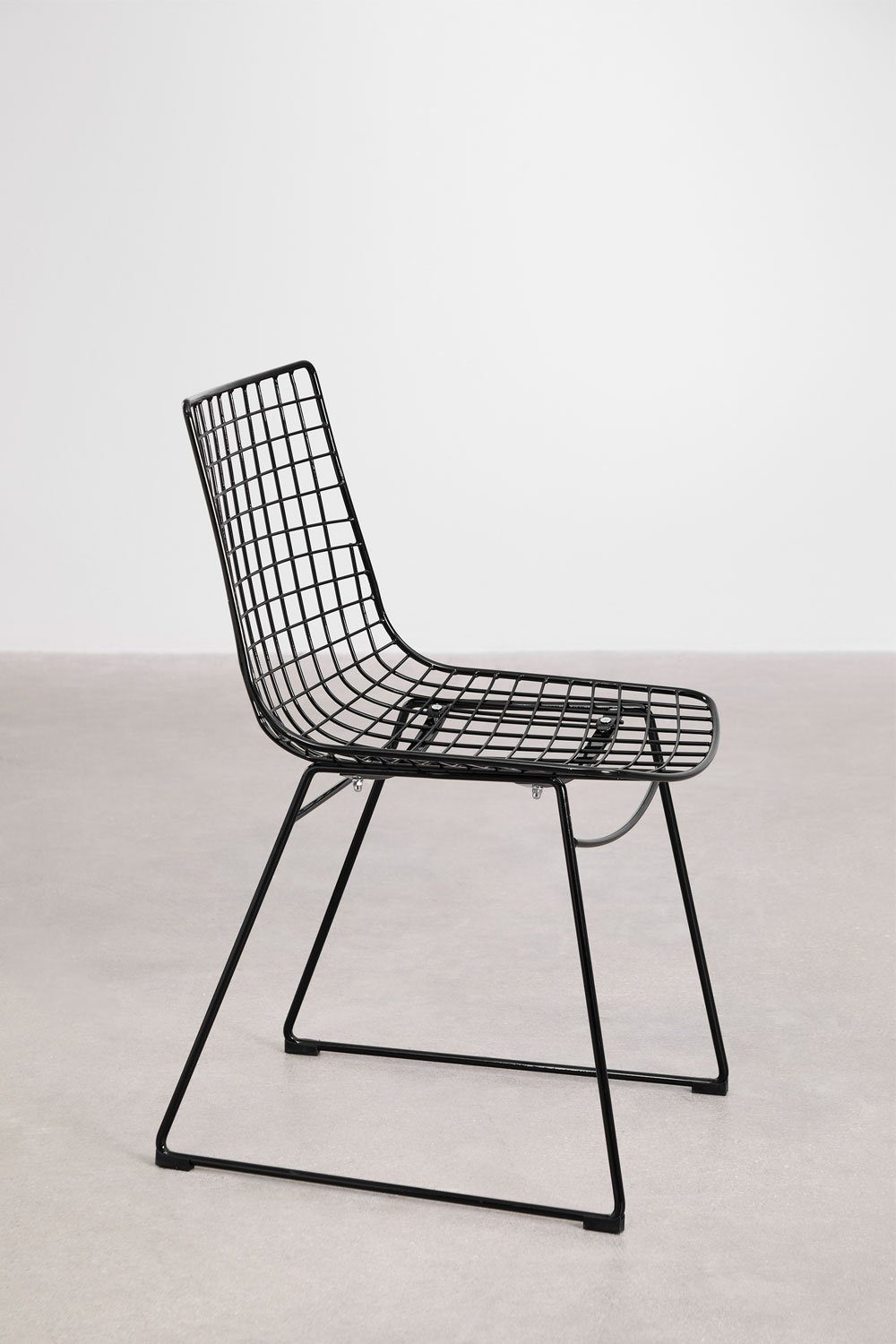 Chaise de salle à manger en acier Renée, image de la galerie 2