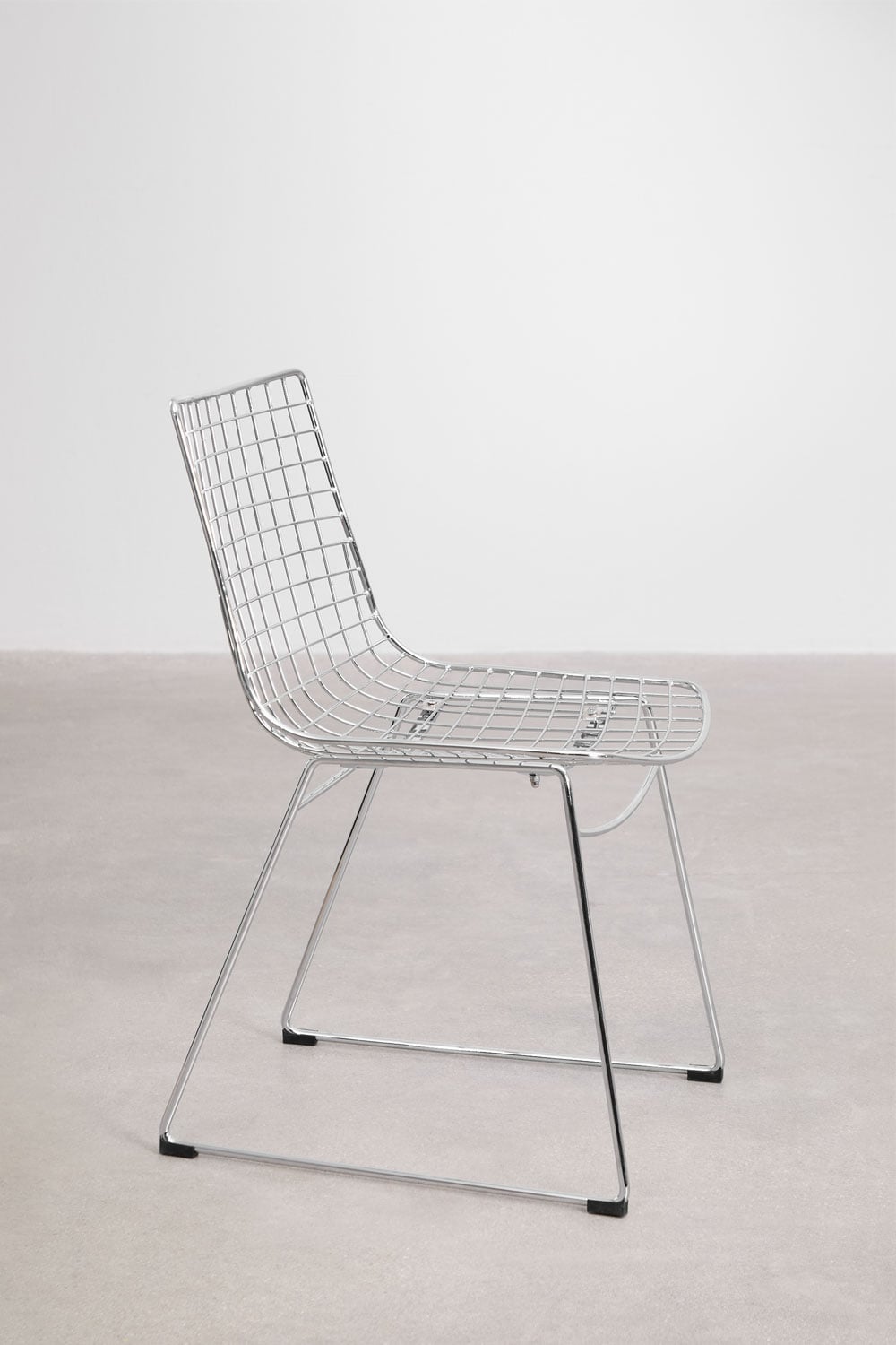 Chaise de salle à manger en acier Renee, image de la galerie 4