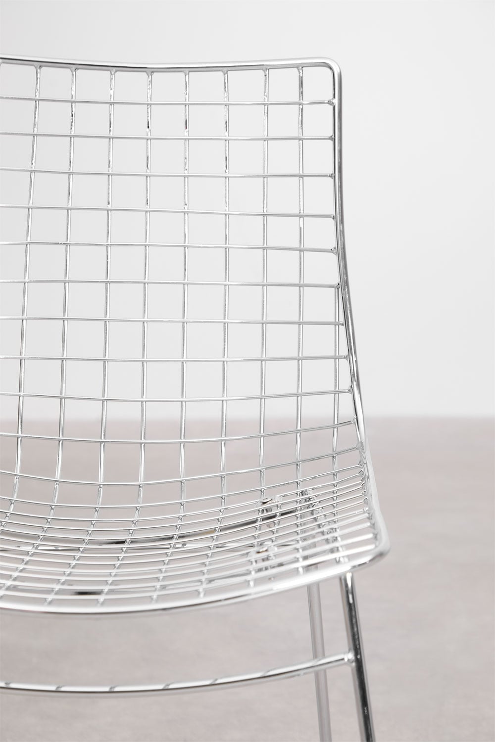 Chaise de salle à manger en acier Renee, image de la galerie 6