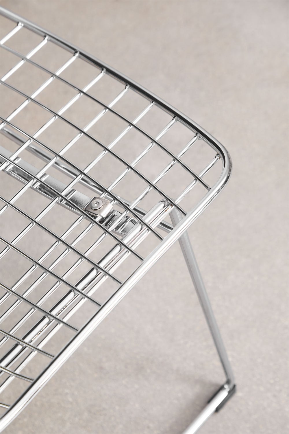 Chaise de salle à manger en acier Renee, image de la galerie 7