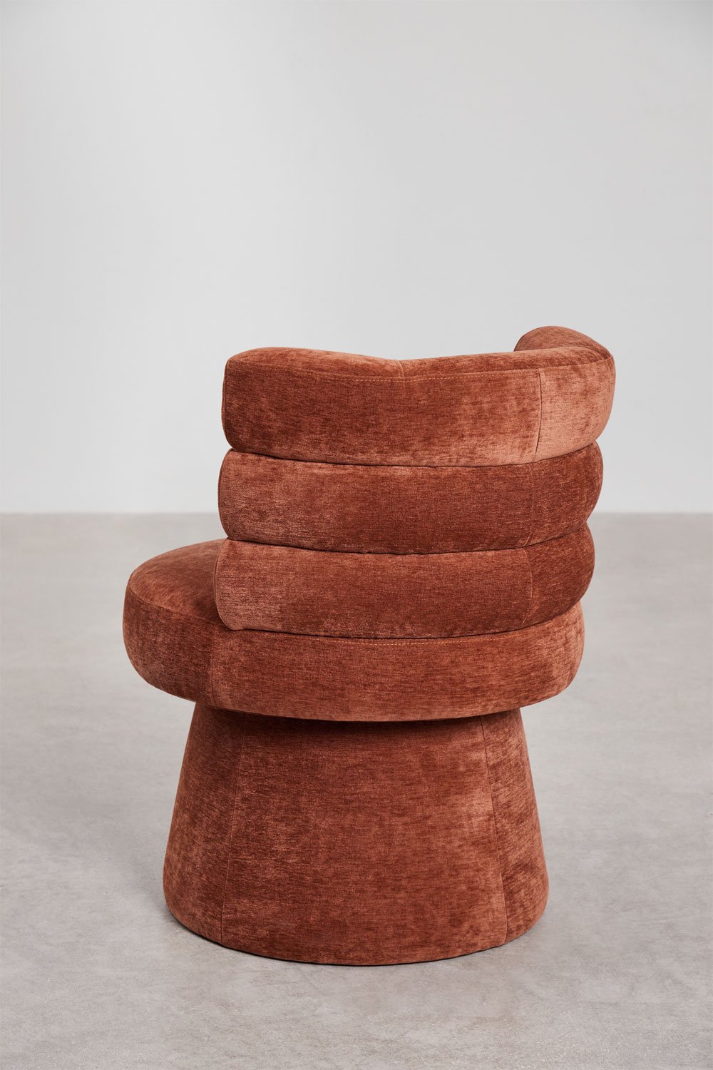 Lot de 4 chaises de salle à manger pivotantes rembourrées Protea, image de la galerie 6