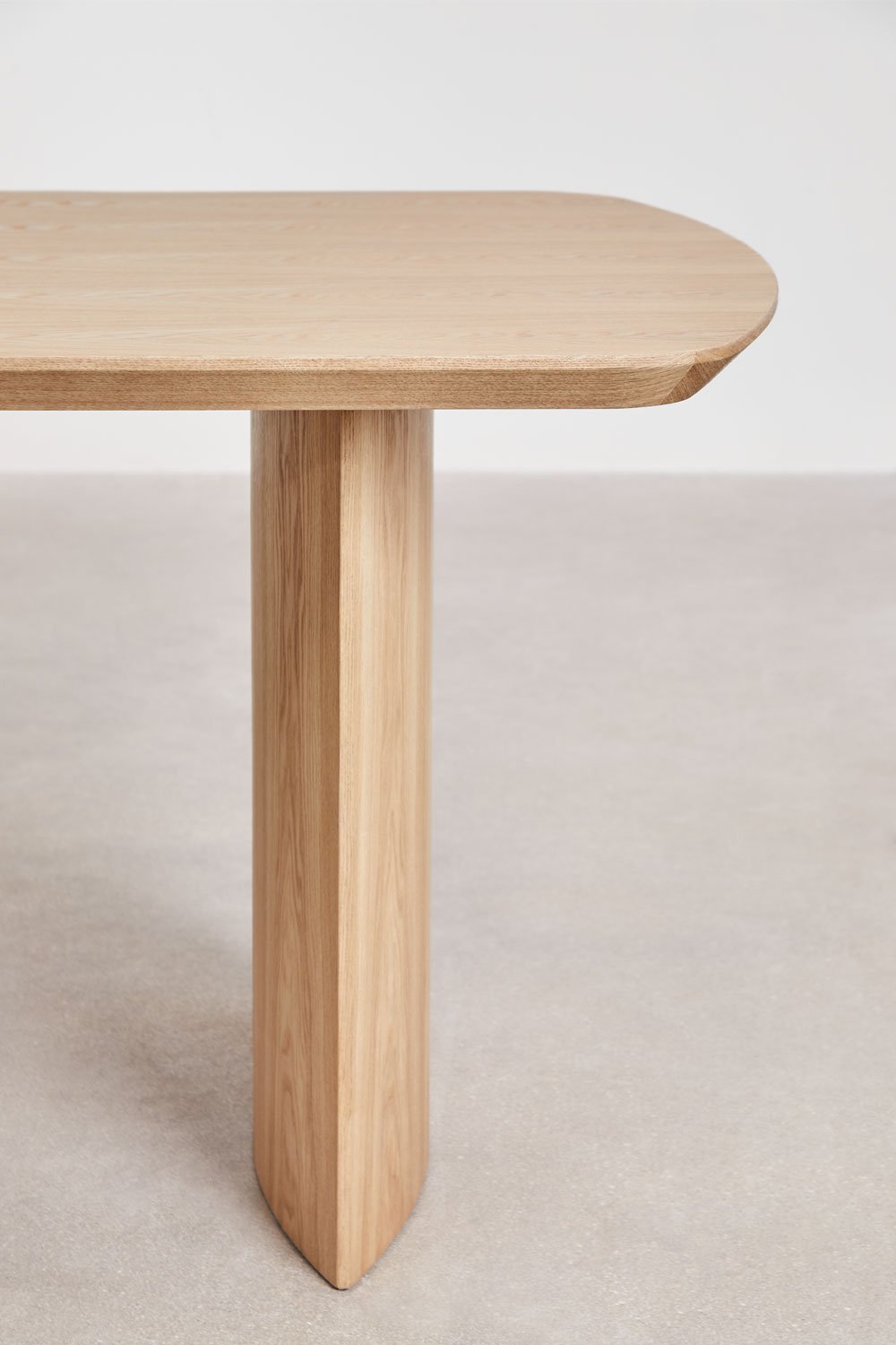 Table à manger rectangulaire 200x100 cm en MDF touareg, image de la galerie 5