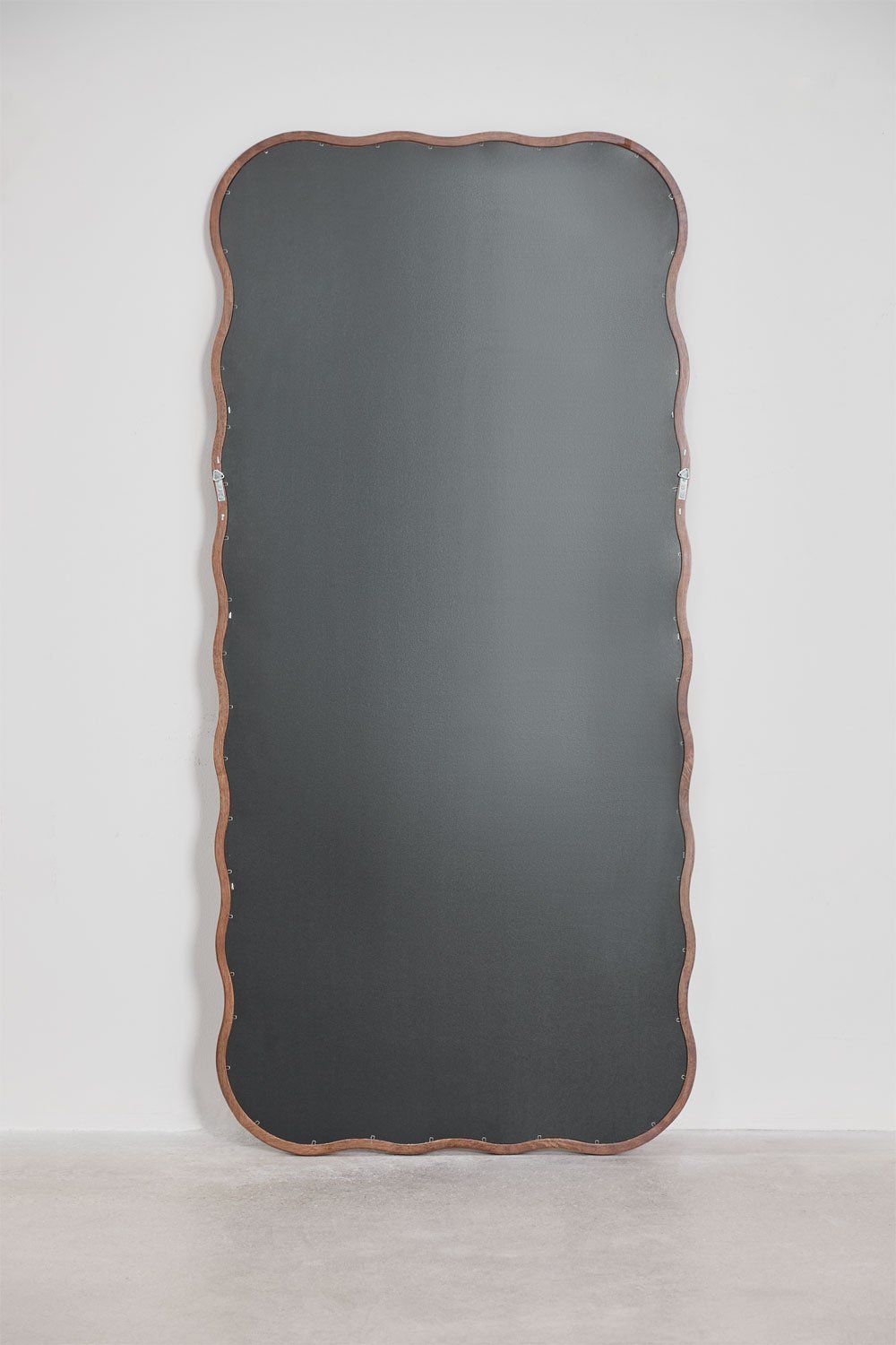 Miroir mural en bois de chêne Aldreu, image de la galerie 6