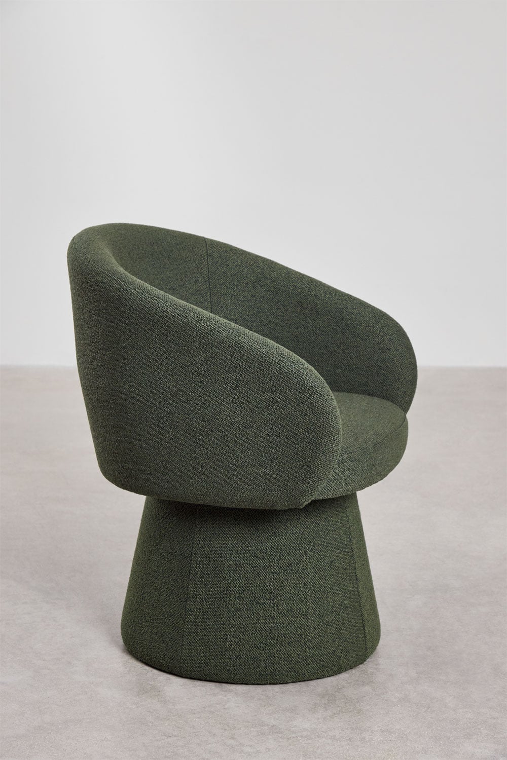 Lot de 2 fauteuils pivotants rembourrés Flavian, image de la galerie 5