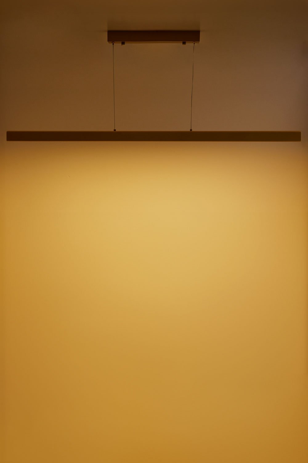 Plafonnier linéaire LED en métal Nilam (120 cm), image de la galerie 2