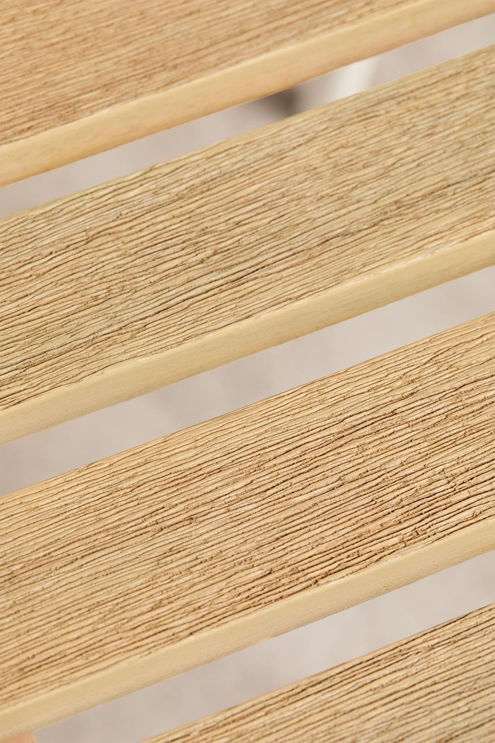 Pack de 6 chaises de jardin empilables en acier et bois d'acacia Artus, image de la galerie 8