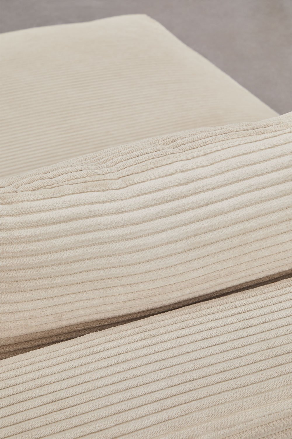 Fauteuil chaise longue en velours emballé sous vide Temple, image de la galerie 9