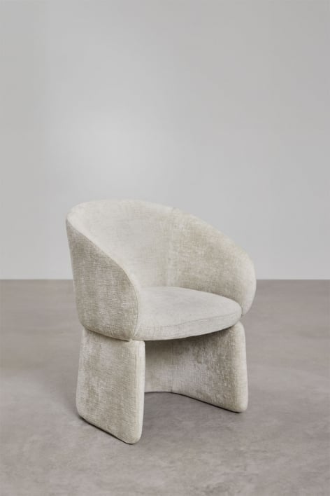 Pack de 2 fauteuils chenille Vasilis