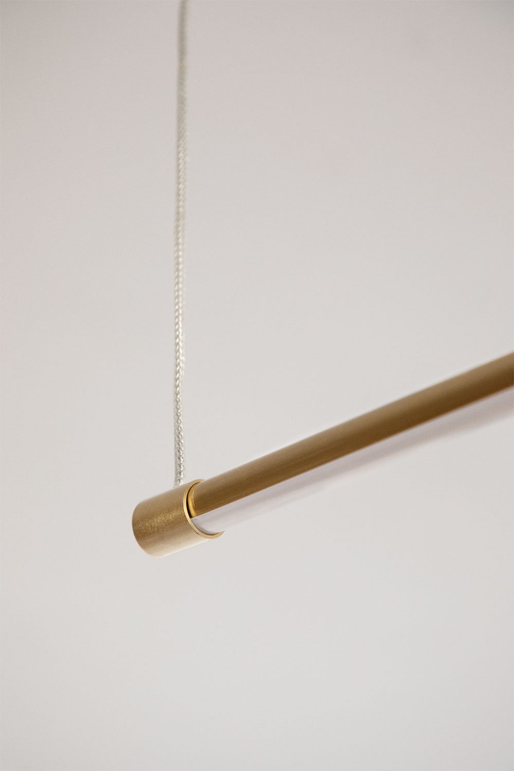 Plafonnier LED Linéaire en Métal (122 cm) Bergene , image de la galerie 2