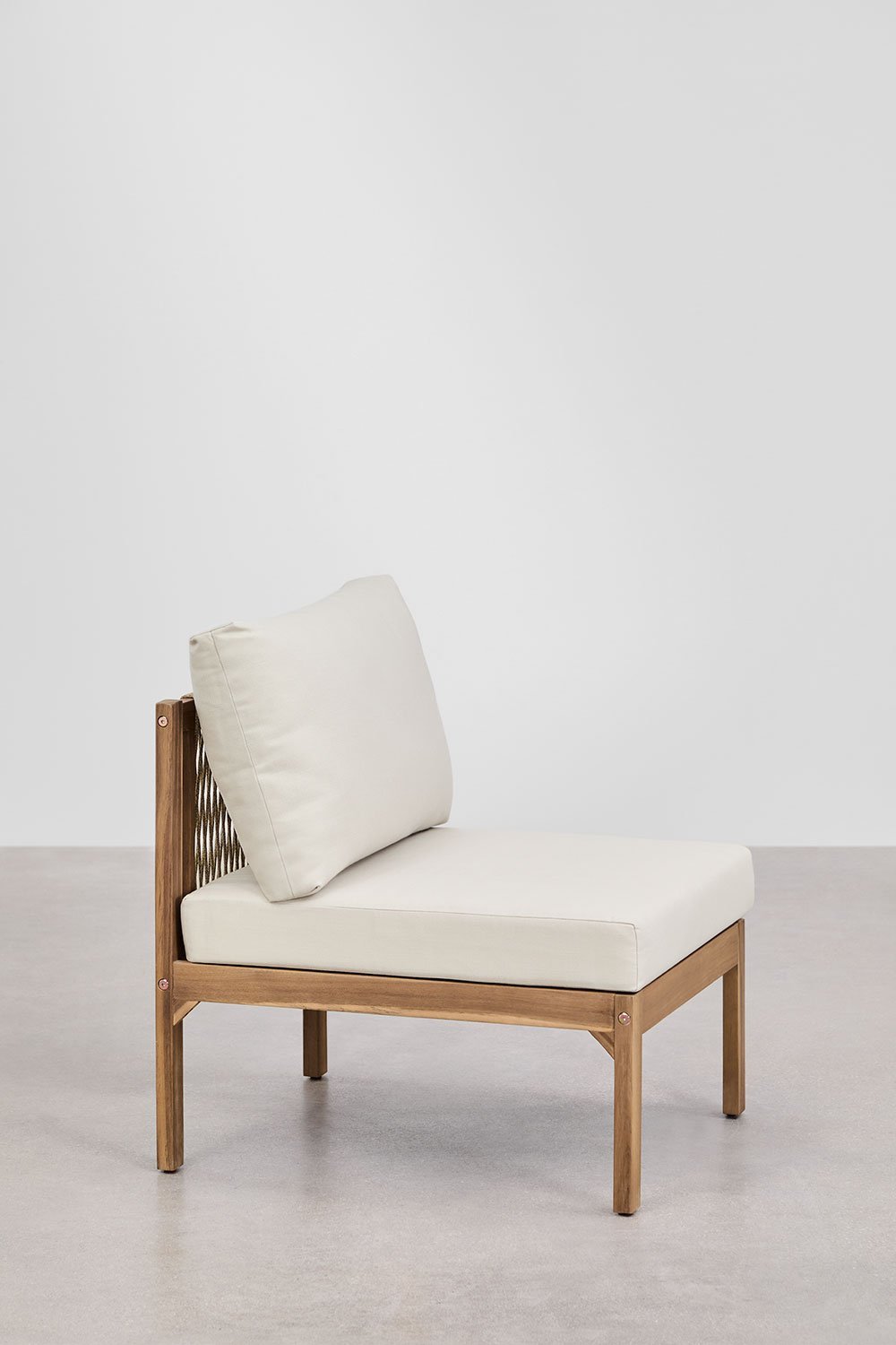 Fauteuil en bois d'acacia Branson , image de la galerie 2