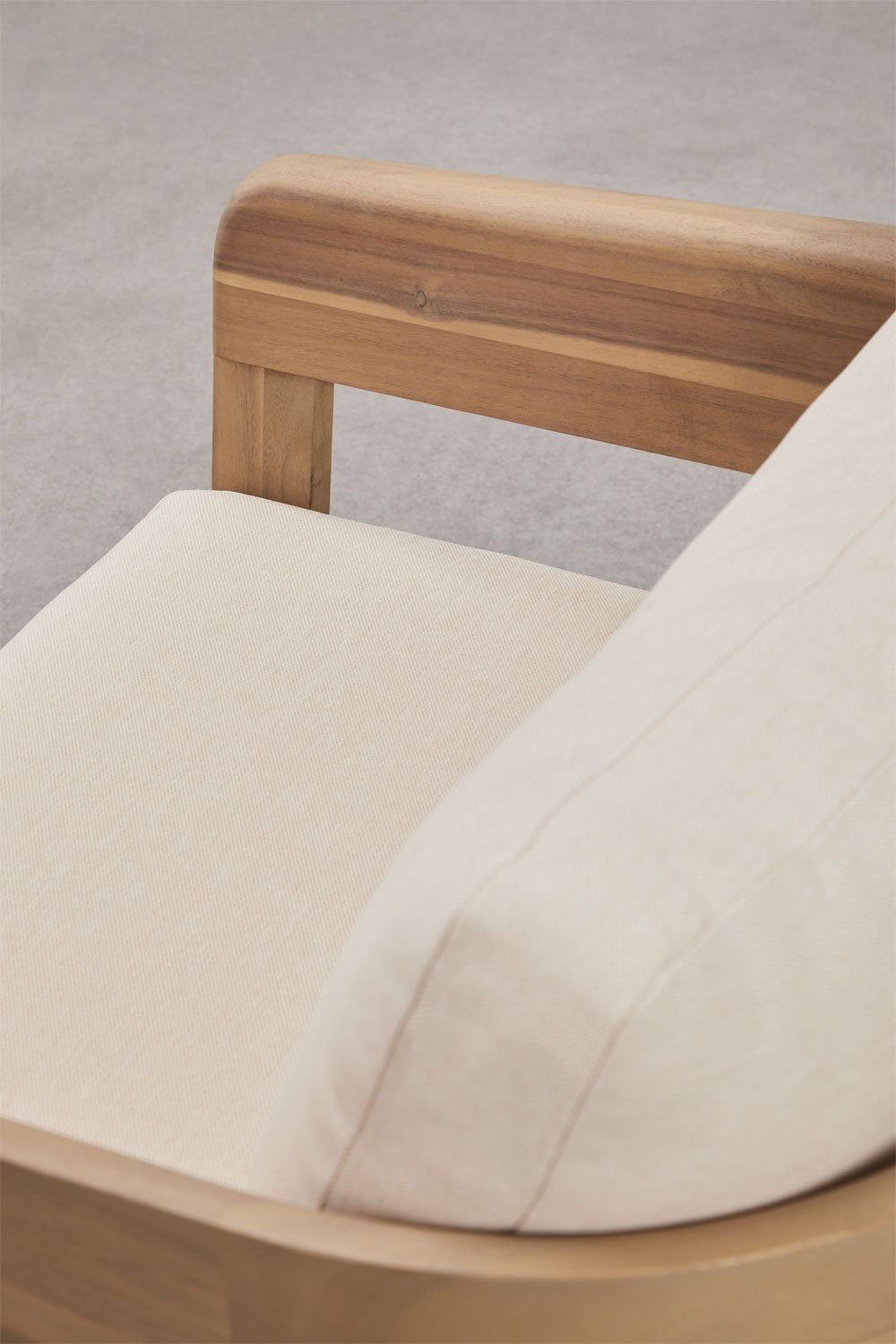 Lot de 2 chaises de jardin en bois d'acacia Uleno , image de la galerie 8