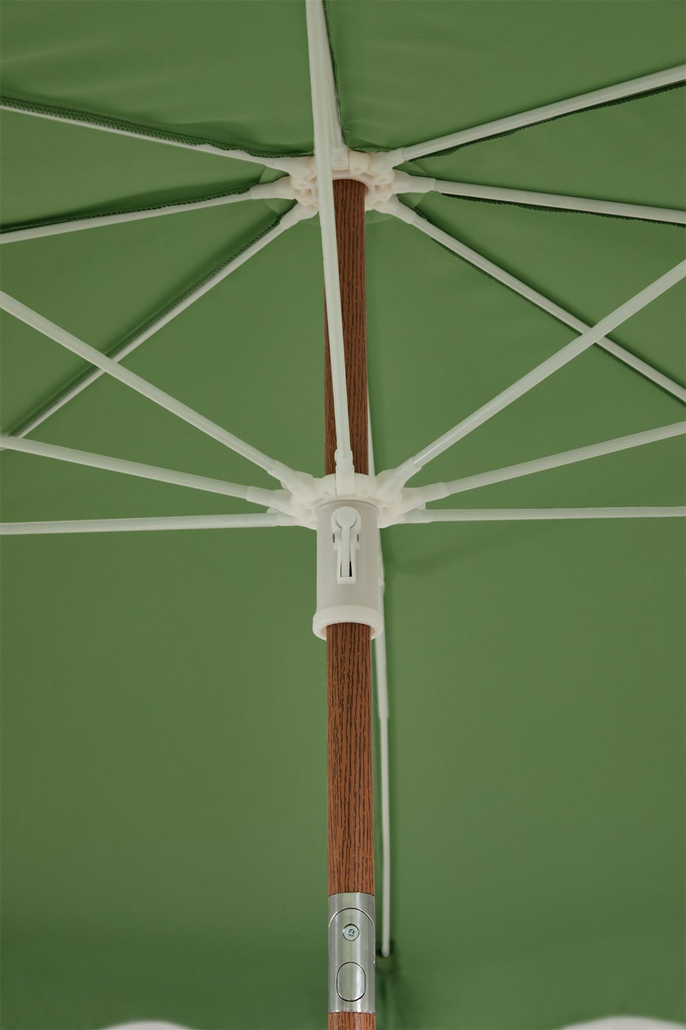 Parasol Jarko Ø230 cm en tissu et acier, image de la galerie 6
