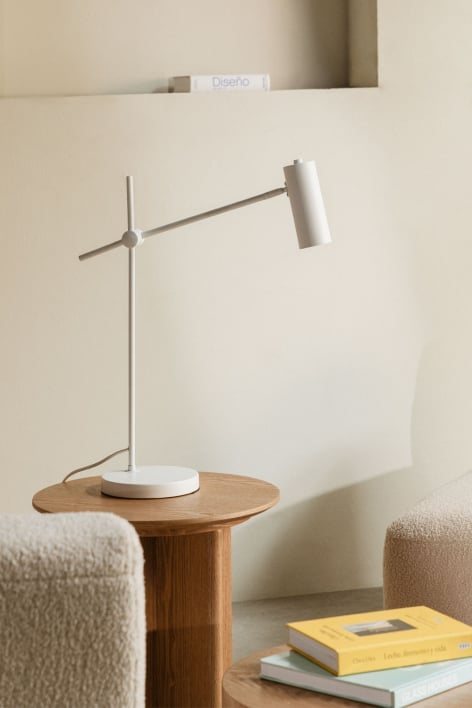 Lampe de table en fer Idina