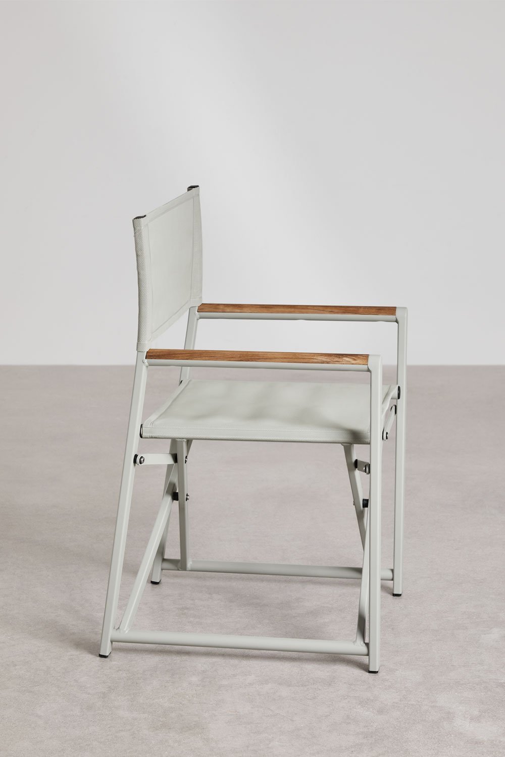 Lot de 2 chaises de réalisateur pliantes Jordana, image de la galerie 4