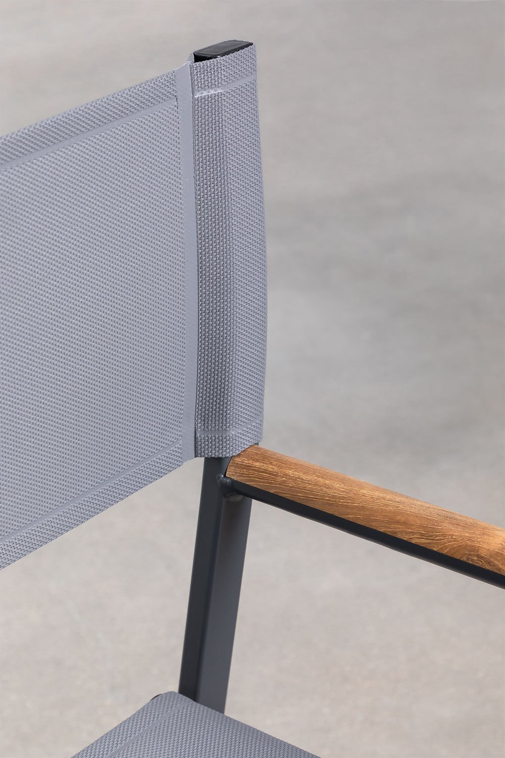 Lot de 4 chaises de réalisateur pliantes Jordana, image de la galerie 4