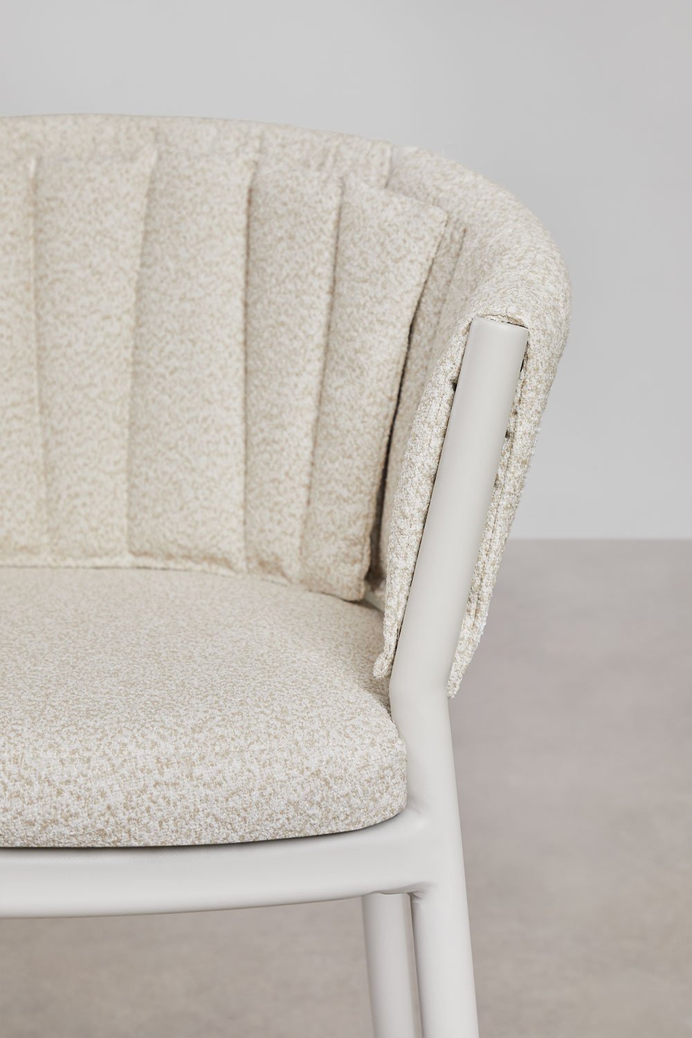 Chaise de jardin avec accoudoirs en aluminium et tissu Roderise, image de la galerie 6