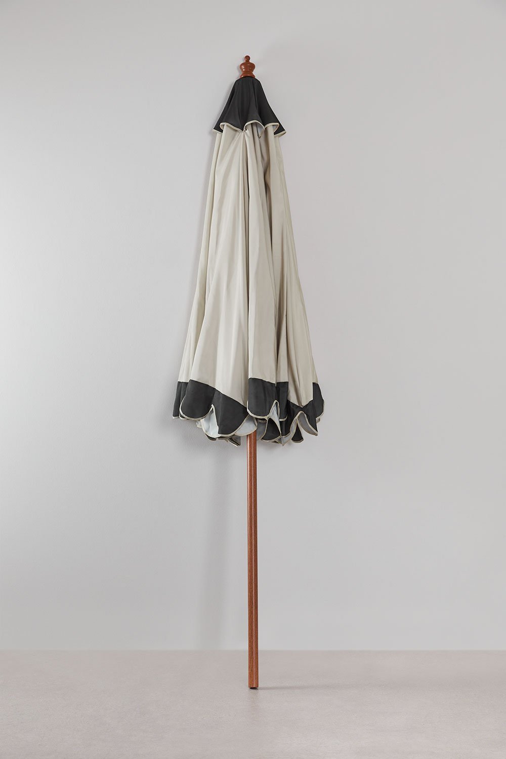 Parasol Aneli Ø260 cm en tissu et aluminium, image de la galerie 5