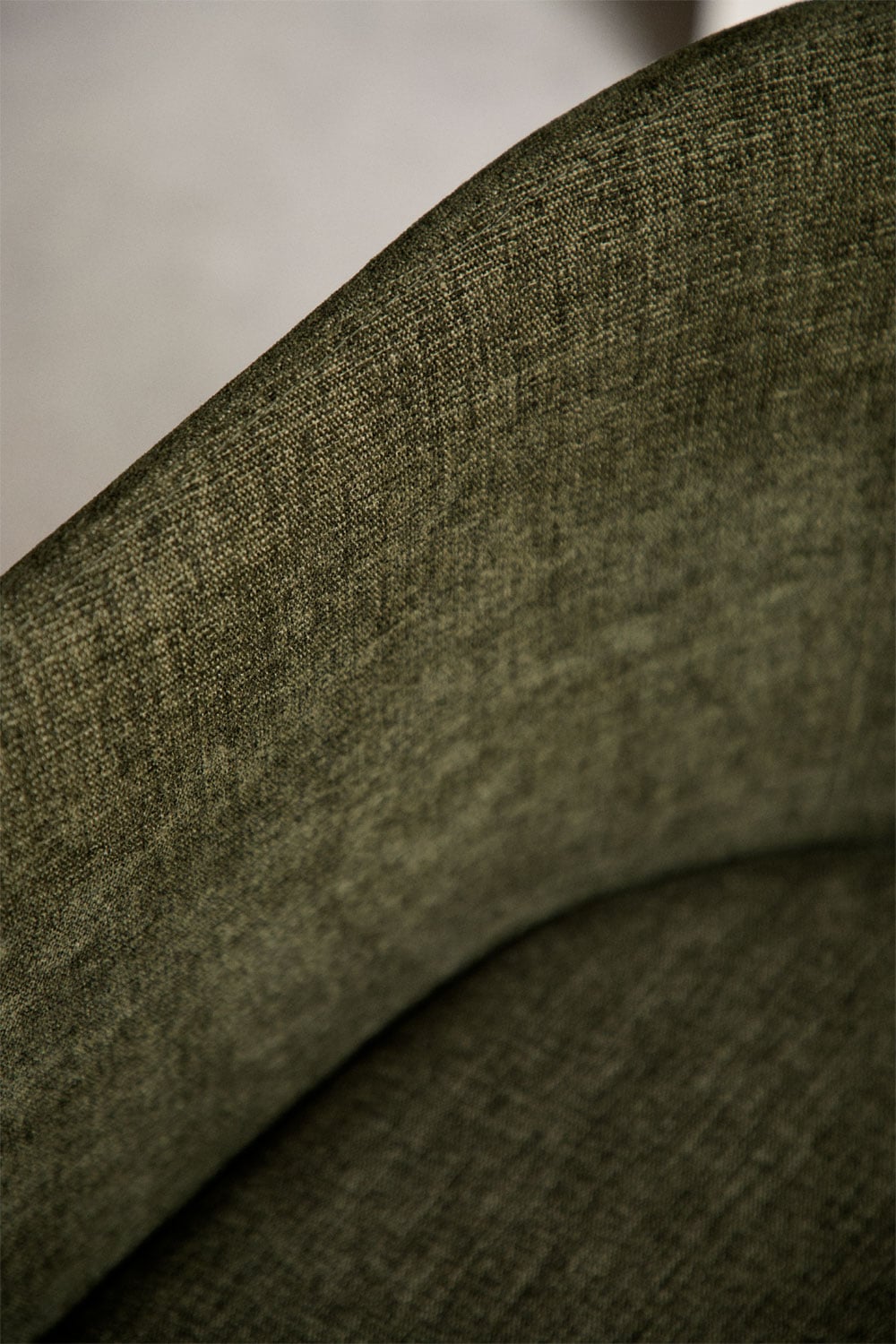 Pack de 4 chaises de salle à manger rembourrées Bunia avec accoudoirs, image de la galerie 2