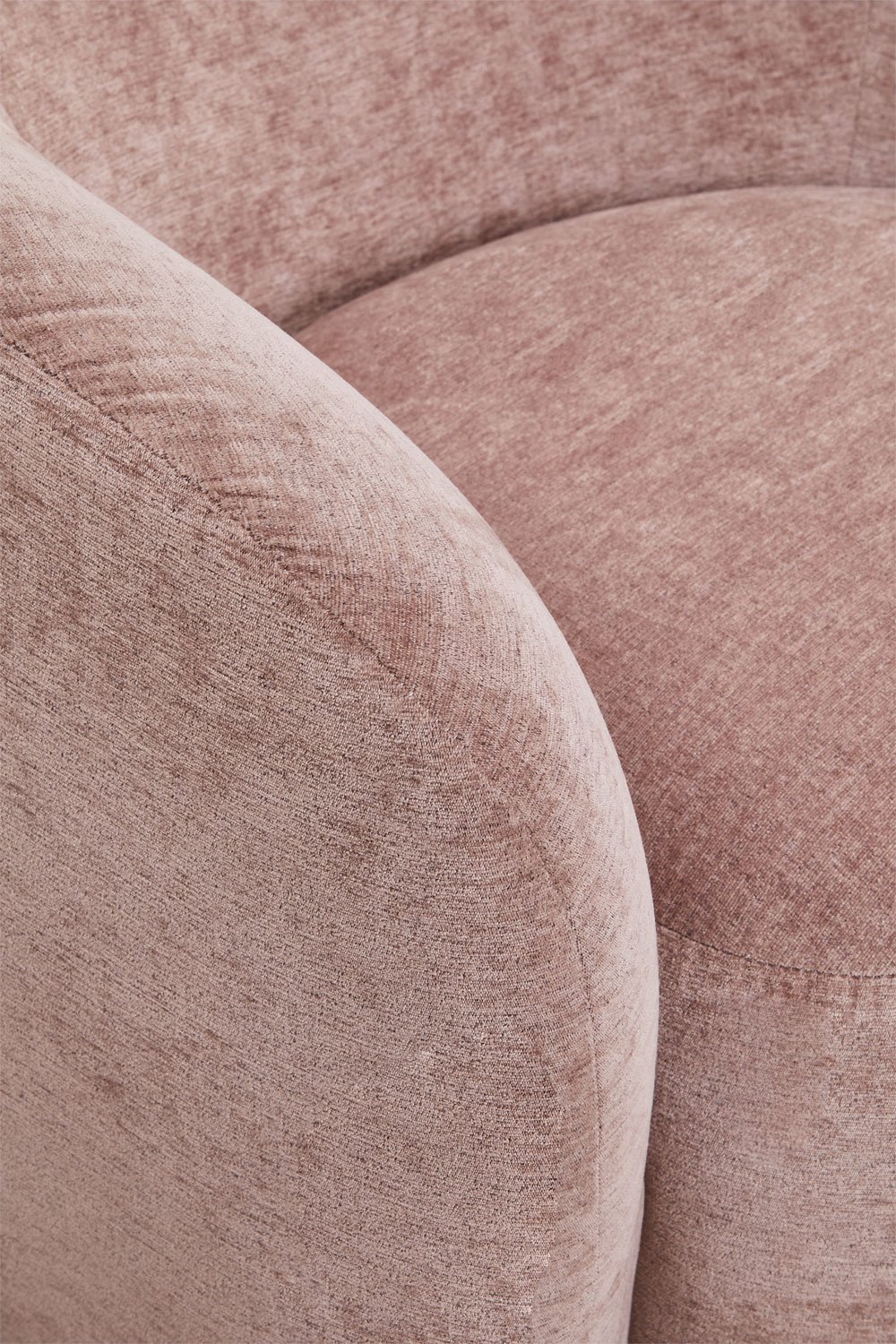 Pack de 2 fauteuils pivotants en chenille Mieres, image de la galerie 9