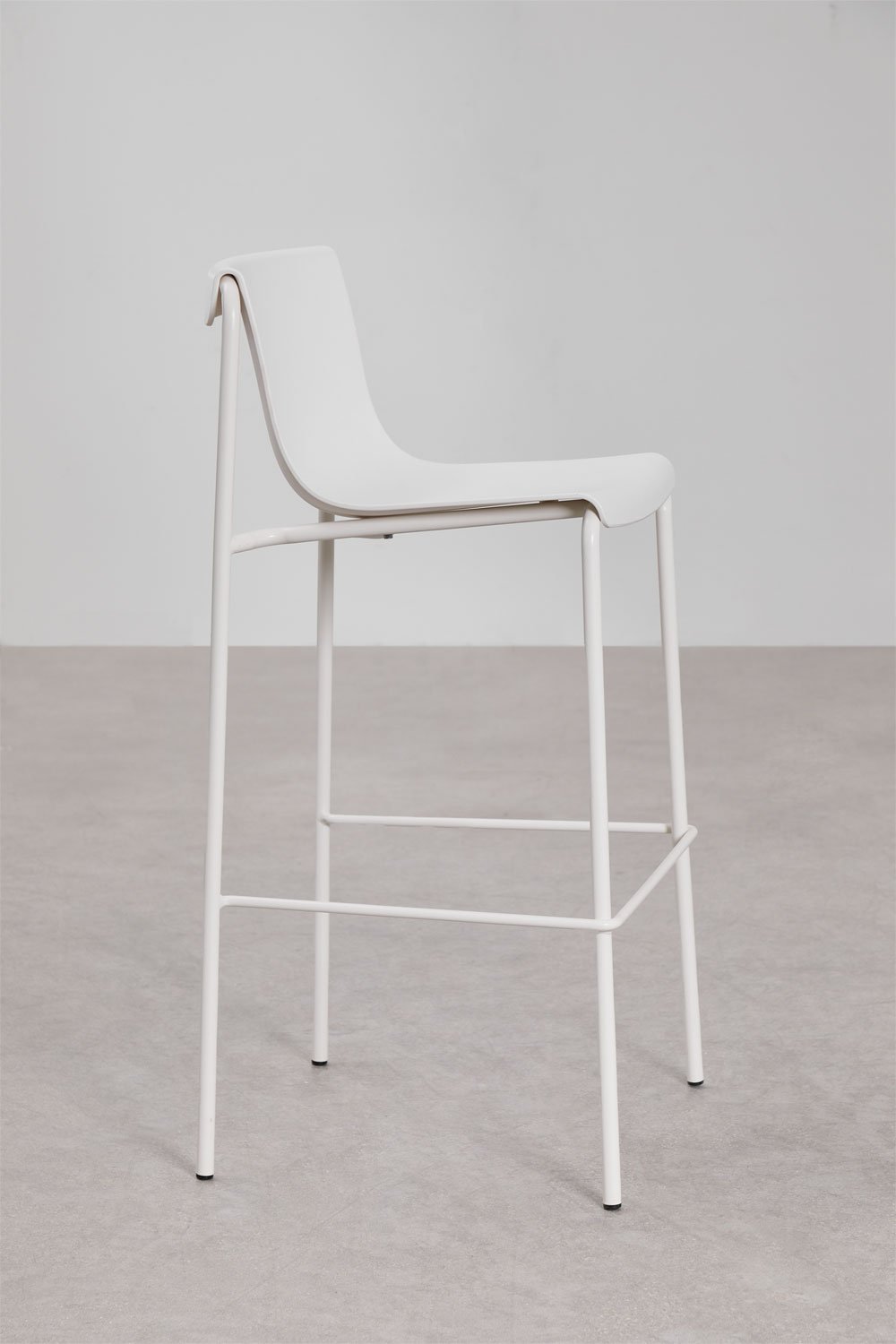 Tabouret haut en polypropylène Ismène, image de la galerie 2