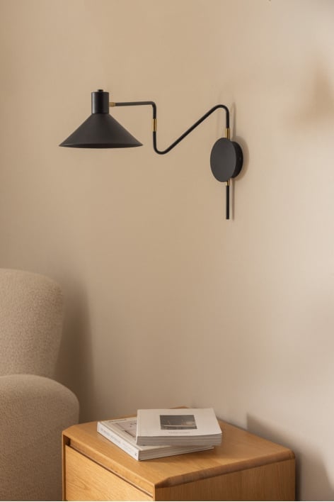 Applique mural directionnable en fer Lizz