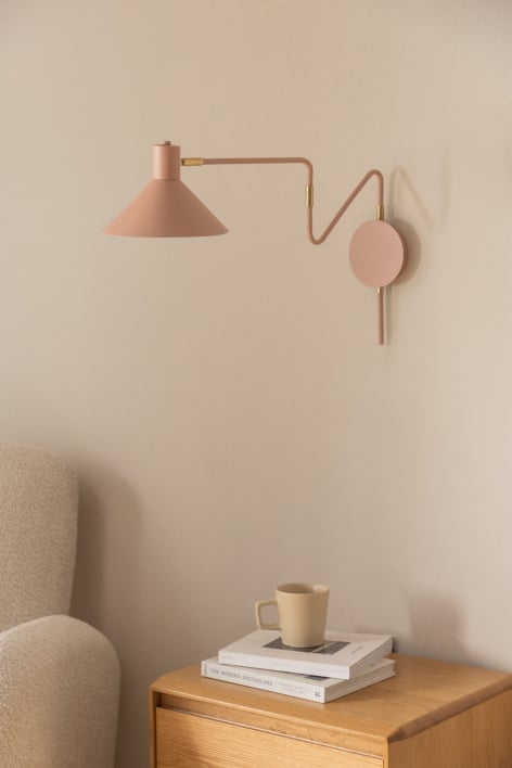 Applique mural directionnable en fer Lizz