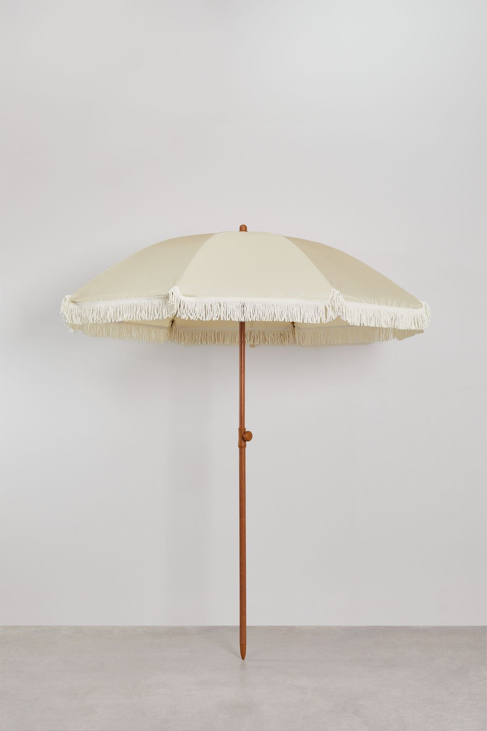 Parasol Miska Ø175 cm en tissu et aluminium, image de la galerie 1