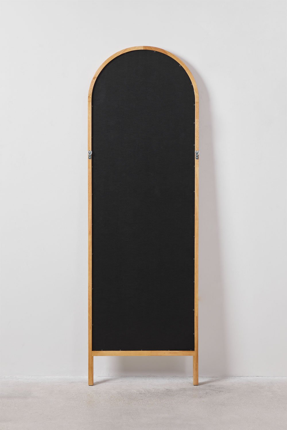 Miroir mural 178 x 58 cm en bois de chêne Ovidia, image de la galerie 5