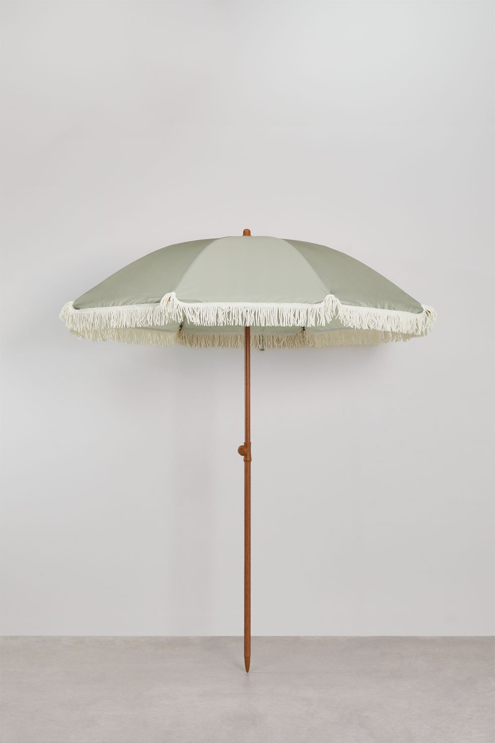 Parasol Miska Ø175 cm en tissu et aluminium, image de la galerie 2