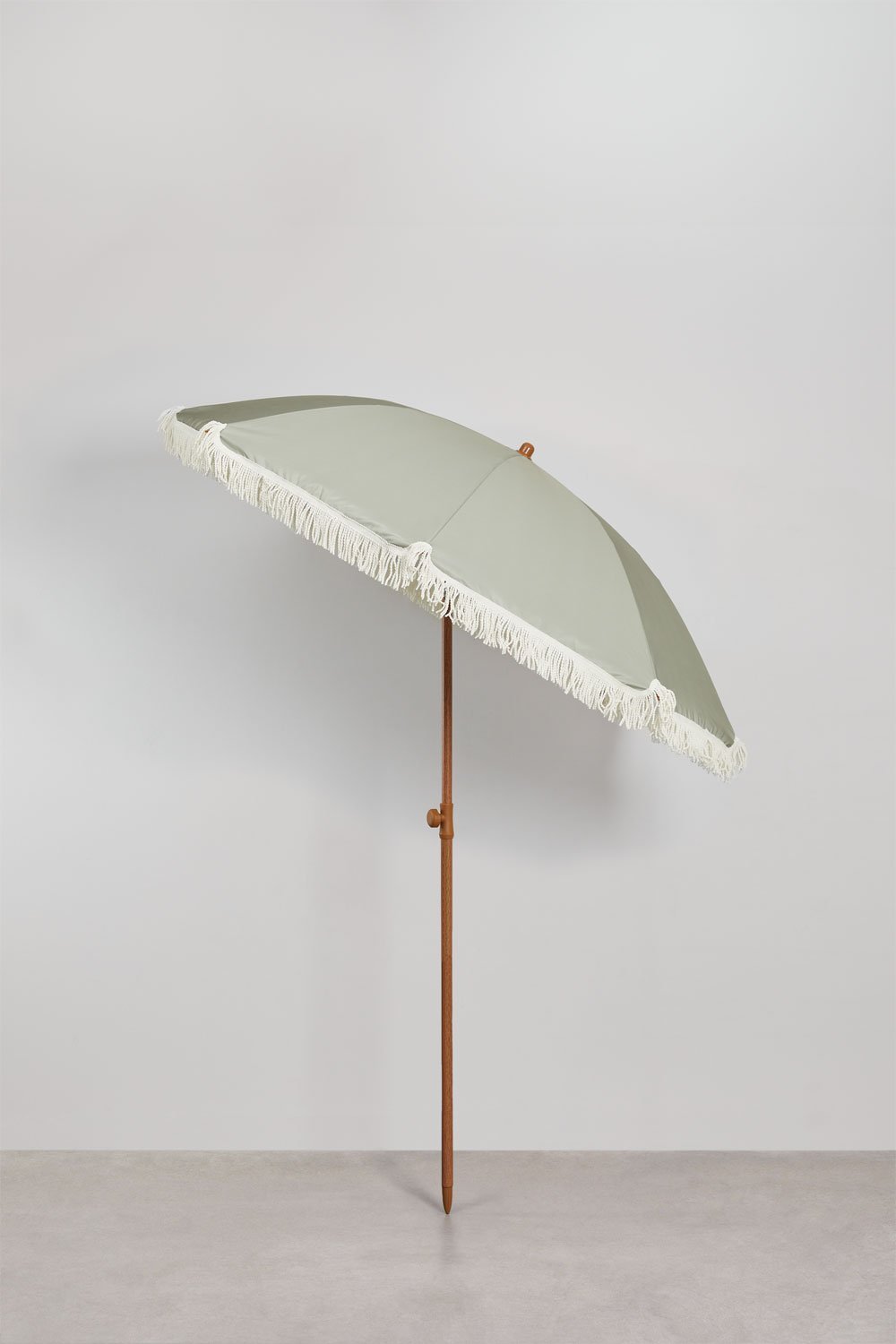 Parasol Miska Ø175 cm en tissu et acier, image de la galerie 3