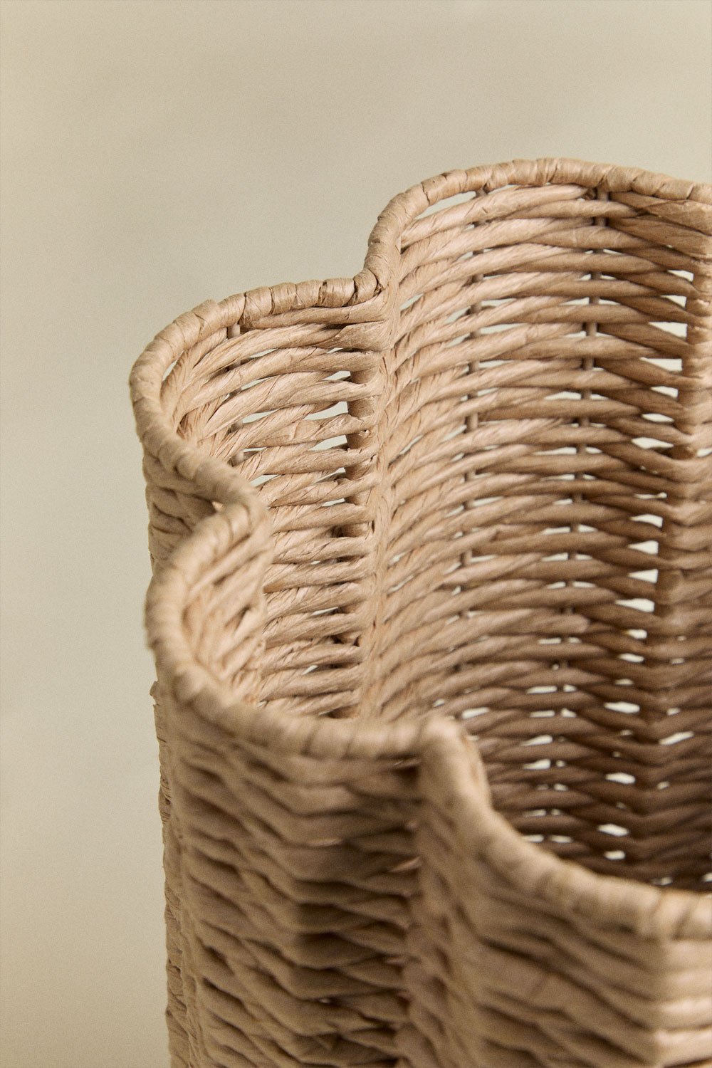 Panier en corde tressée et métal Tadinov, image de la galerie 4